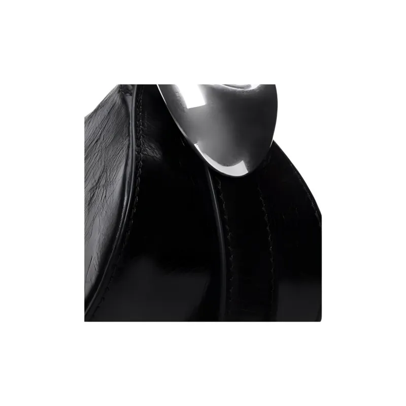 Alexander Wang Cow Leather Handbag, Shoulder Bag Small Size Women's Black-5