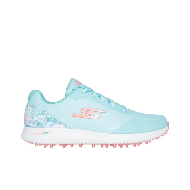 Skechers Go Golf Max 3 Anti-Slip Wear-Resistant Low-Top Golf Shoes Women's Cyan-1
