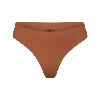 SKIMS SOFT SMOOTHING SEAMLESS THONG Underpants Women's 1 Pack Bronze/Bronze