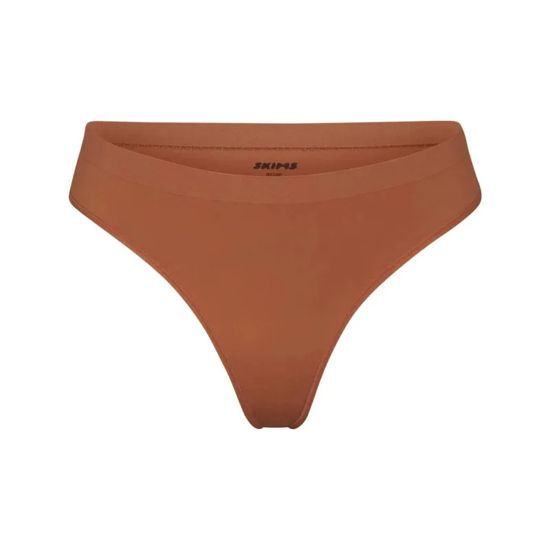 SKIMS SOFT SMOOTHING SEAMLESS THONG Underpants Women's 1 Pack Bronze/Bronze-0