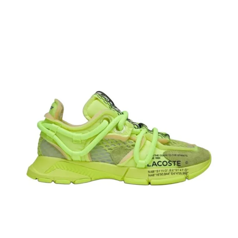 LACOSTE L003 Low Top Casual Shoes Men's Yellow-1