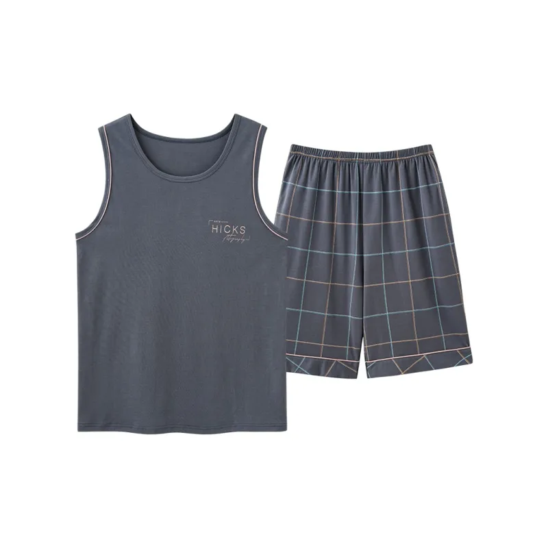 COMBO Pajama Set Men's Lead Gray-0