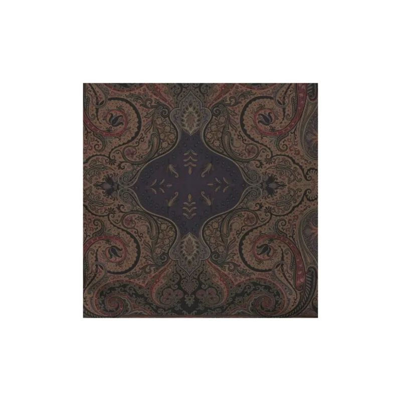 ETRO Paisley-print Silk Pocket Square-1