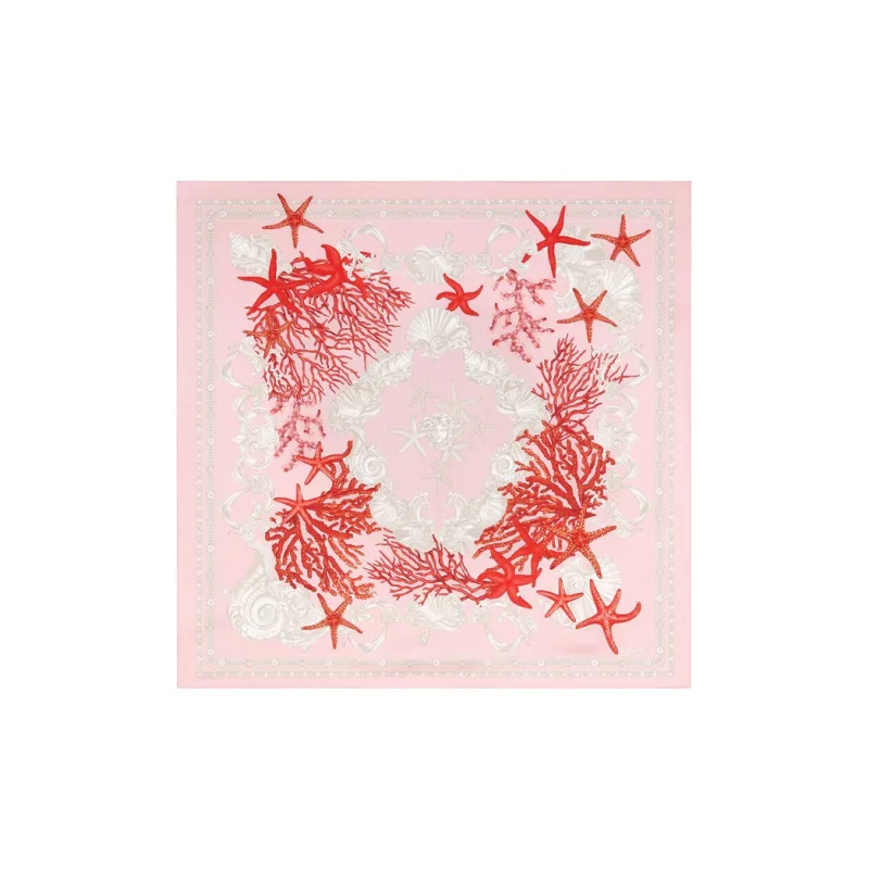 VERSACE Barocco Sea Silk Foulard-0