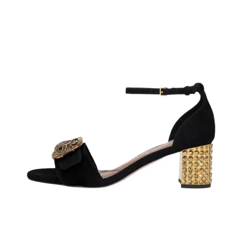 Kurt Geiger London Mayfair Court Crystal-embellished Sandals