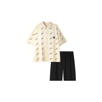 Fun Rabbit Pajama Set Men's Stellar White