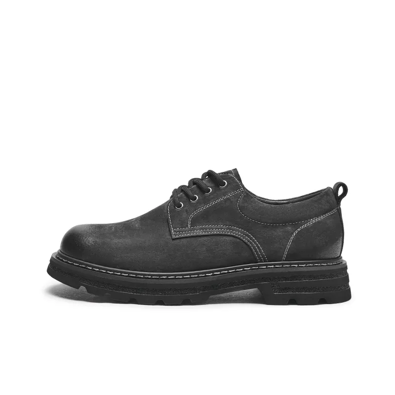 Hotwind Height Increasing Low-Top Work Boots Men's-0