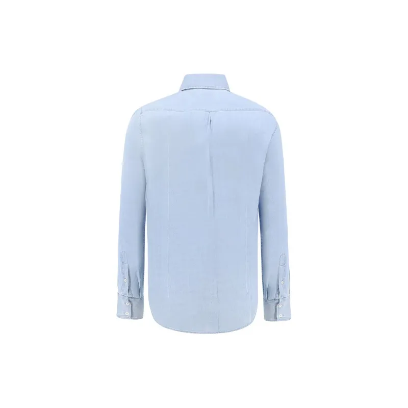 Brunello Cucinelli Buttoned Long Sleeved Shirt-1