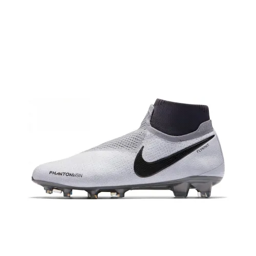 Nike Phantom Vision Soccer Shoes Men Low-Top White/Gray