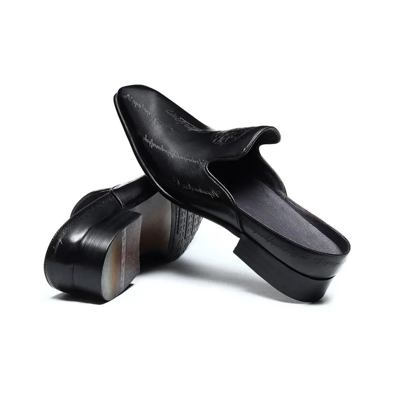 ASTON M.JAZZ Wrap toe Slippers Men's-5