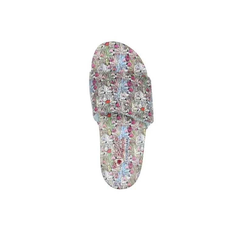 Skechers Bobs Slip-Resistant Abrasion-Resistant Slide Slippers Women's Multicolor-2