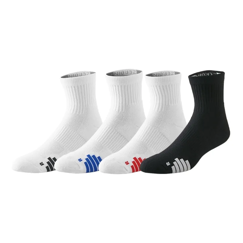 ZEROIN Basketball Socks Men's 4 Pack-36