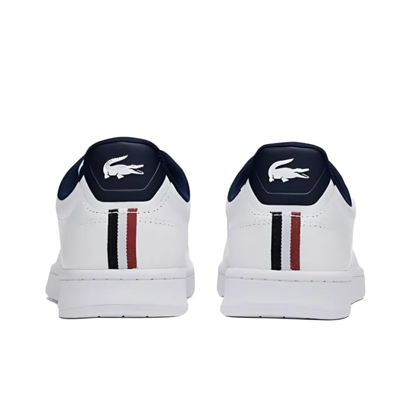 LACOSTE Low Top Skateboard Shoes Women's White-3