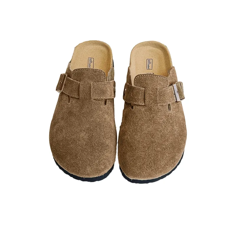 BUFFALO BOUND Composite Sole Quiet Abrasion Resistant Wrap toe Slippers Unisex-2