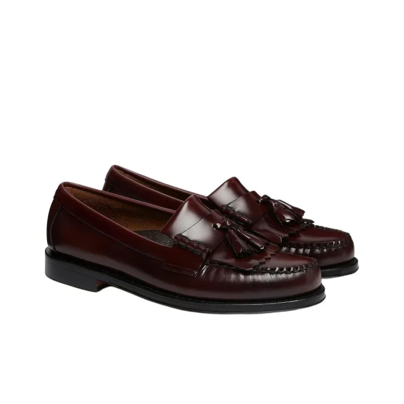G.H. Bass & Co. Kiltie Loafers Men's Burgundy-2