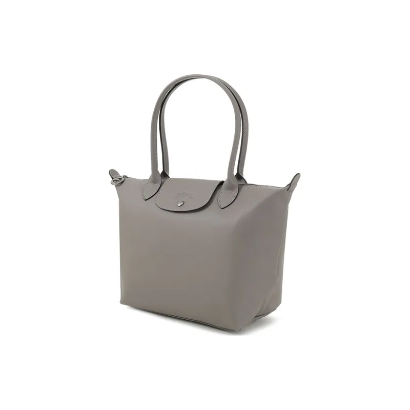 LONGCHAMP Le Pliage Xtra Cow Leather Tote Bag, Shoulder Bag Medium Size Women's Dove Gray-1