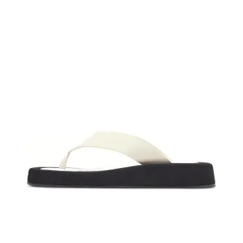 THE ROW Slip Resistant Flip Flops Women's White