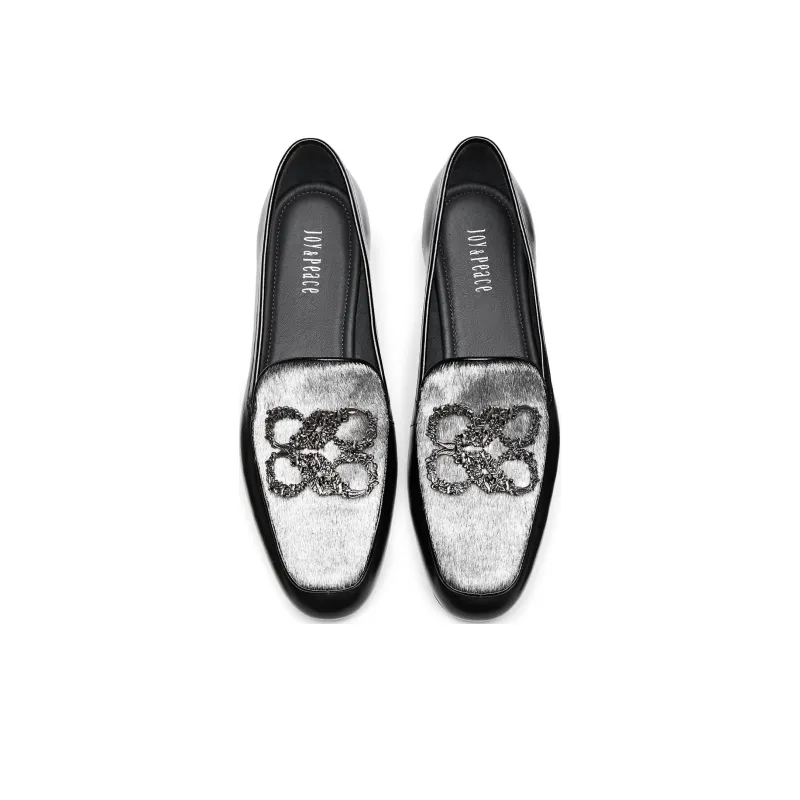 Joypeace Iridescent Dream Loafers 1.5cm Women's-10