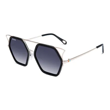 VEGOOS Metal Irregular Shape Sunglasses Unisex