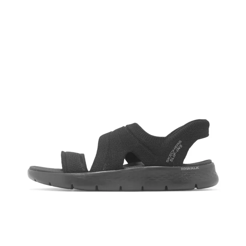 Skechers Go Walk Fle Beach Sandals Women's Black-0