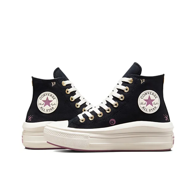 Chuck Taylor All Star Women's Converse Move Platform High 'Tiny Tattoos' Women's-2