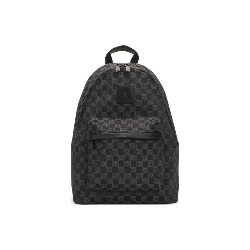 Jordan Polyester Backpack Medium Size Men's Black-0