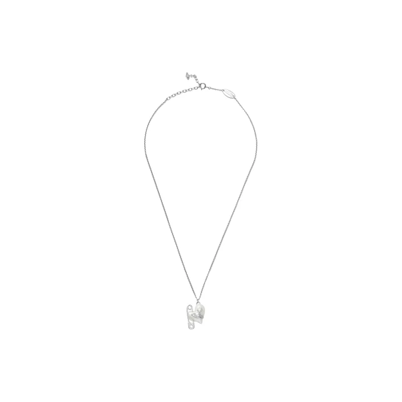 Vivienne Westwood Heart charm Necklace-2