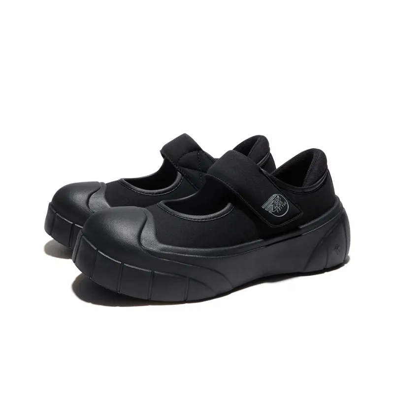 Feiyue Wear-Resistant Waterproof And Breathable Low-Top Casual Shoes Women's Black-1