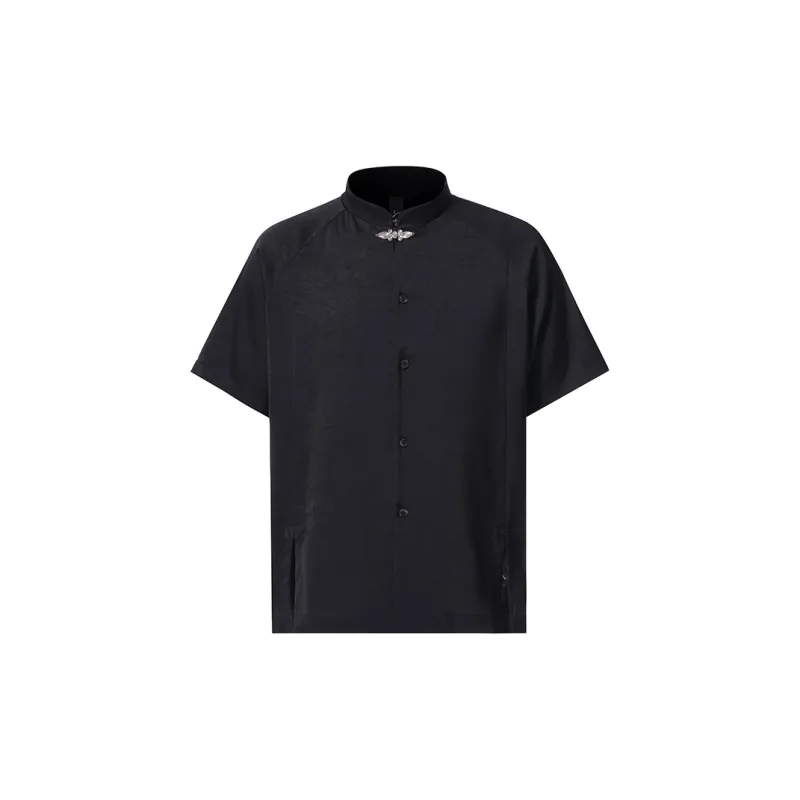 SANSHENGLIUBU Short-Sleeved Shirt Unisex-5