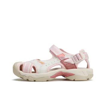 HUMTTO Non slip Lightweight Beach Sandals Women's Pink White