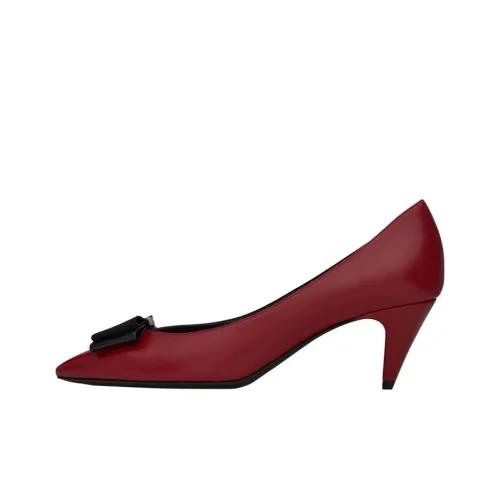 SAINT LAURENT Anais High Heels Women's Red