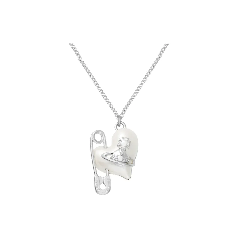 Vivienne Westwood Heart charm Necklace-0