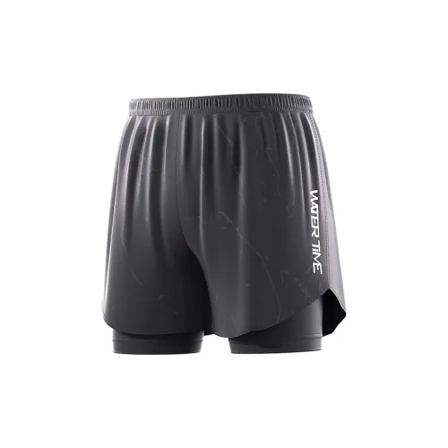 Watertime Swimming Sets Polyester Surfing Men's Black/Gray