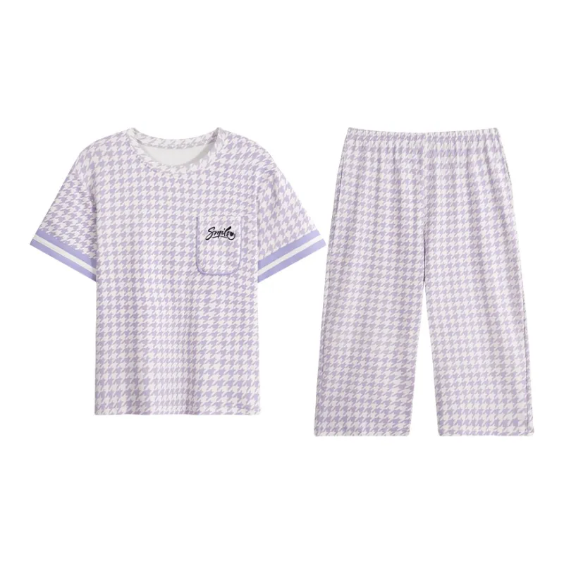 William Pajama Set Women's Purple-0