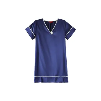 Silk Boundary Nightgown Women's