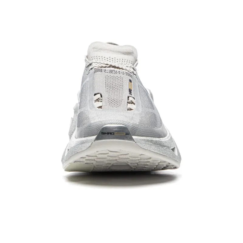 LiNing Shadow 3.0 Cushioned Wear Resistant Breathable Rebound Low Top Running Shoes Unisex Silver-3