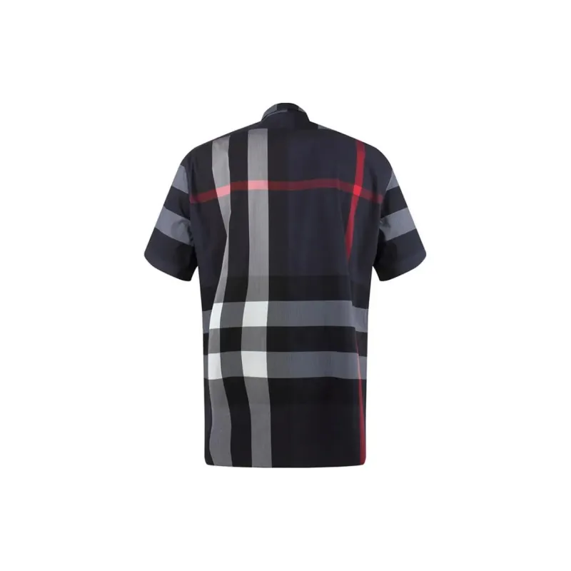 Burberry Shirts Men Navy-1