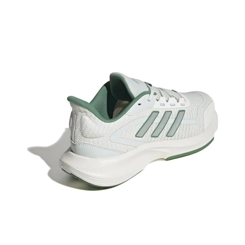 Adidas Avaflash Anti Slip Wear Resistant Low Top Running Shoes Men's White Green-2