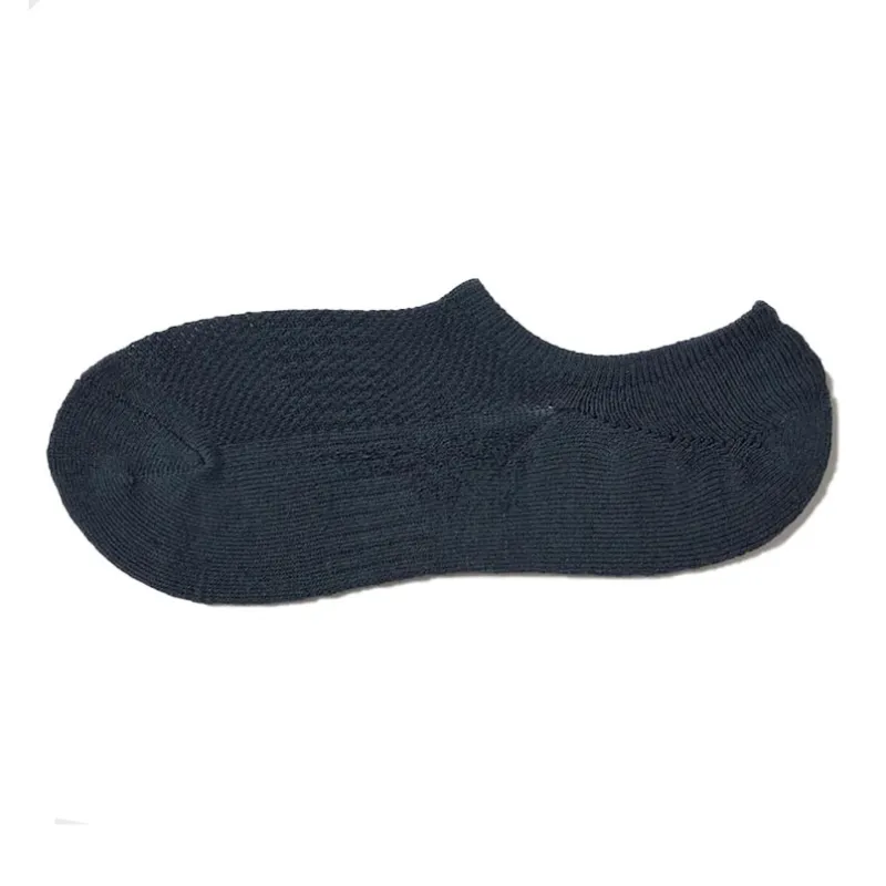 UNIQLO No-Show Socks Men's 1 Pack Navy Blue-0