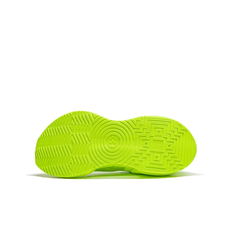 LiNing Shadow 3 ESSENTIAL Cushioning Support Rebound Low Top Running Shoes Men's Neon Green-6