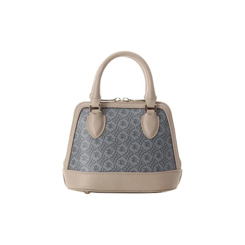 SAMANTHA THAVASA PVC Synthetic Leather Polyester Handbag Mini Women's Plain Fabric Color-4