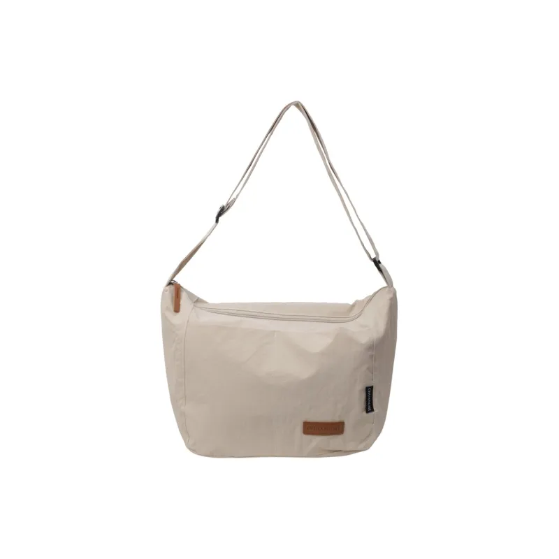 OUZIHUANG Nylon Shoulder Bag Crossbody Bag Regular Unisex Black/Khaki/Green/Ecru/Orange-29