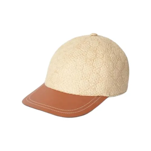 GUCCI Canvas Baseball Caps Unisex Beige