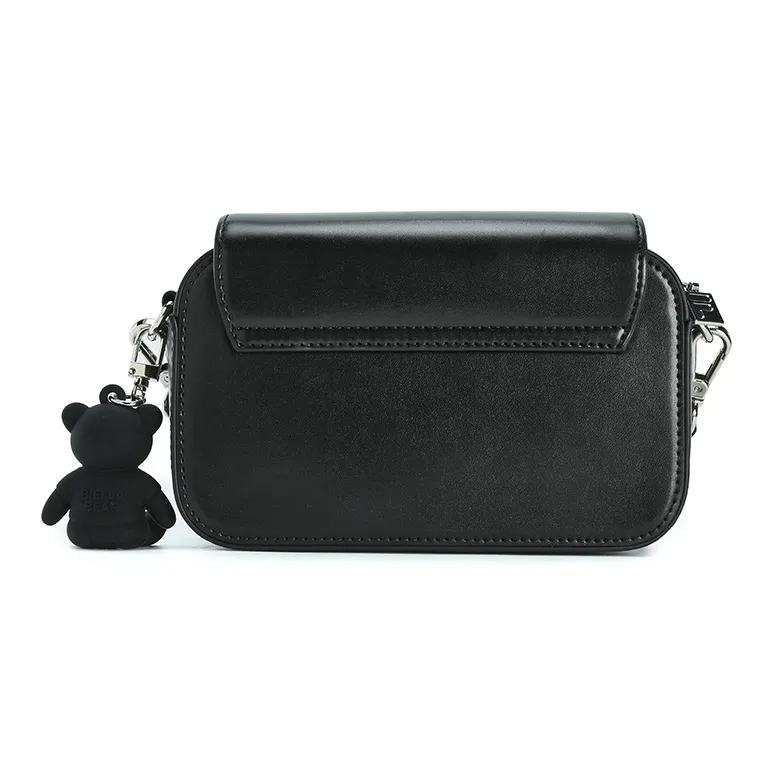 FILA Polyurethane Crossbody Bags Regular Women's Black-2