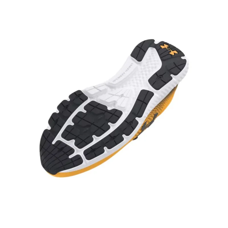 Under Armour Anti-Slip And Wear-Resistant Breathable Low-Top Casual Running Shoes Men's Orange White Black-4