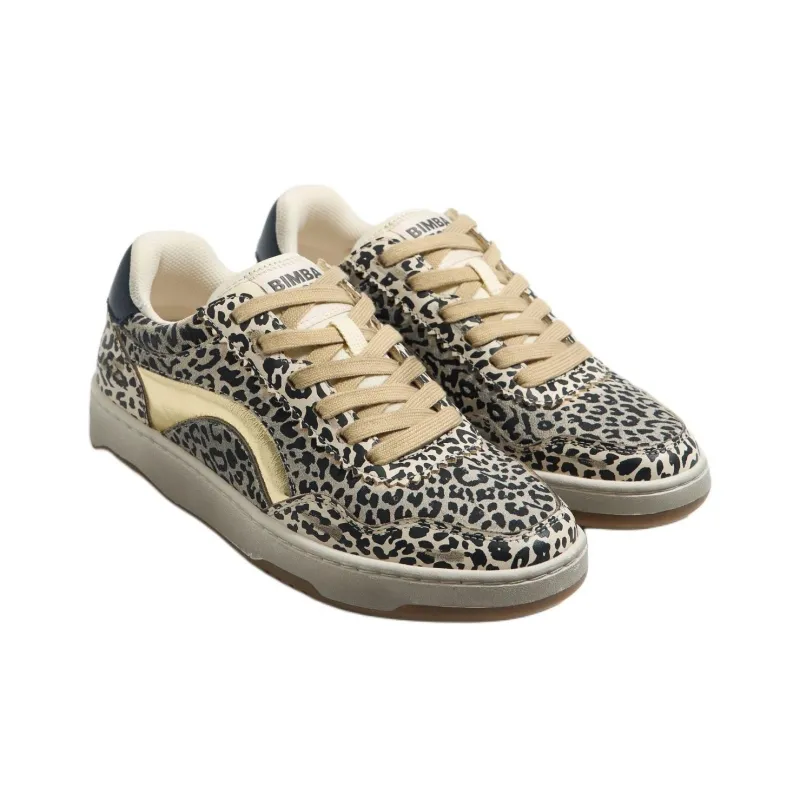 BIMBA Y LOLA Cupsole Low-Top Skateboard Shoes Women's Beige-2