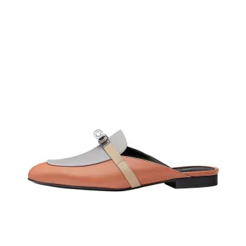 HERMES Oz Women's Casual Shoes Women's Gray Orange