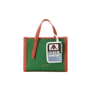 SAMANTHA THAVASA HUNTER Collaboration Synthetic Leather Shoulder Bag Crossbody Bag Handbag Women's Green