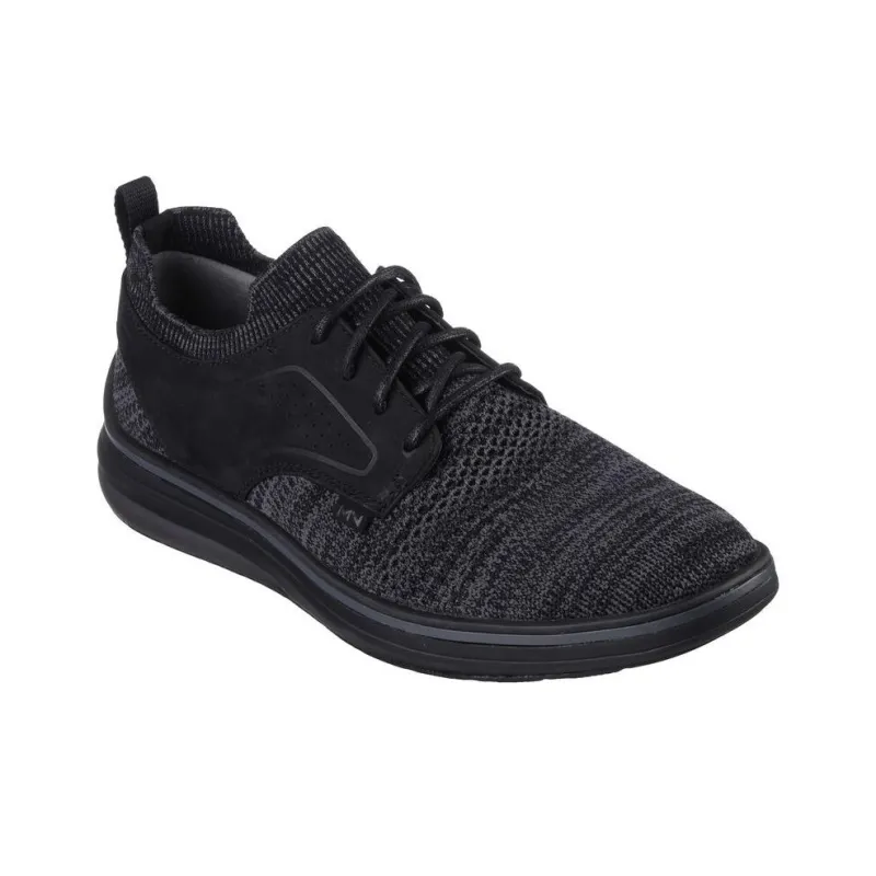 Skechers MARK NASON Casual Cell Anti-Slip Wear-Resistant Low-Top Casual Shoes Men's Black-2