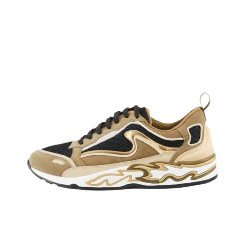 Sandro Low Top Casual Shoes Women's Khaki